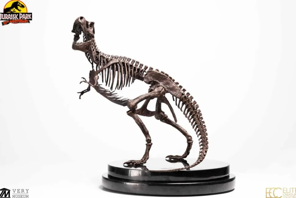 Jurassic Park - T-Rex Skeleton (Visitor Center Rotunda) 30th Anniversary 1/24th Scale Bronze Statue Replica