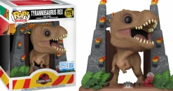 Jurassic Park - Tyrannosaurus Rex with Gates Deluxe Pop! Vinyl Figure