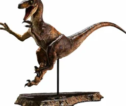 Jurassic Park - Velociraptor Jump 1/10th Scale Statue