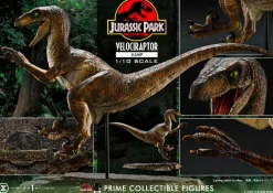 Jurassic Park - Velociraptor Jump 1/10th Scale Statue