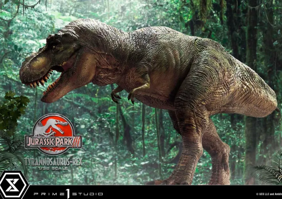 Jurassic Park III - Tyrannosaurus-Rex 1/38th Scale Statue