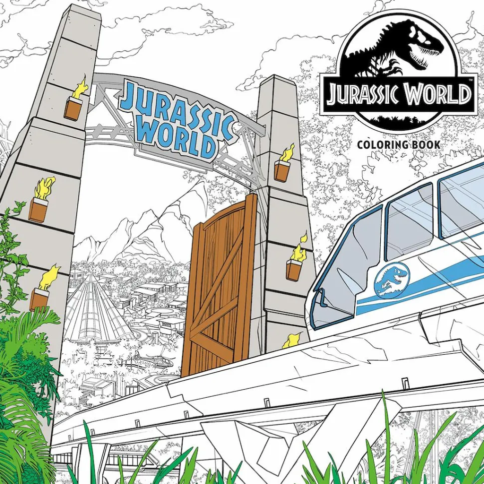 Jurassic World - Colouring Book Paperback