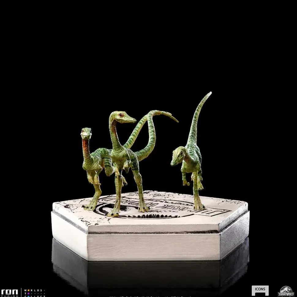Jurassic World - Compsognathus Icons 2” Statue