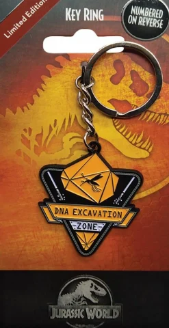 Jurassic World - DNA Excavation Zone Limited Edition Metal Keyring