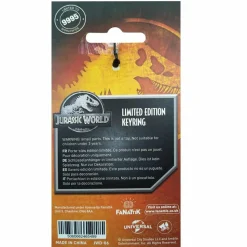 Jurassic World - DNA Excavation Zone Limited Edition Metal Keyring