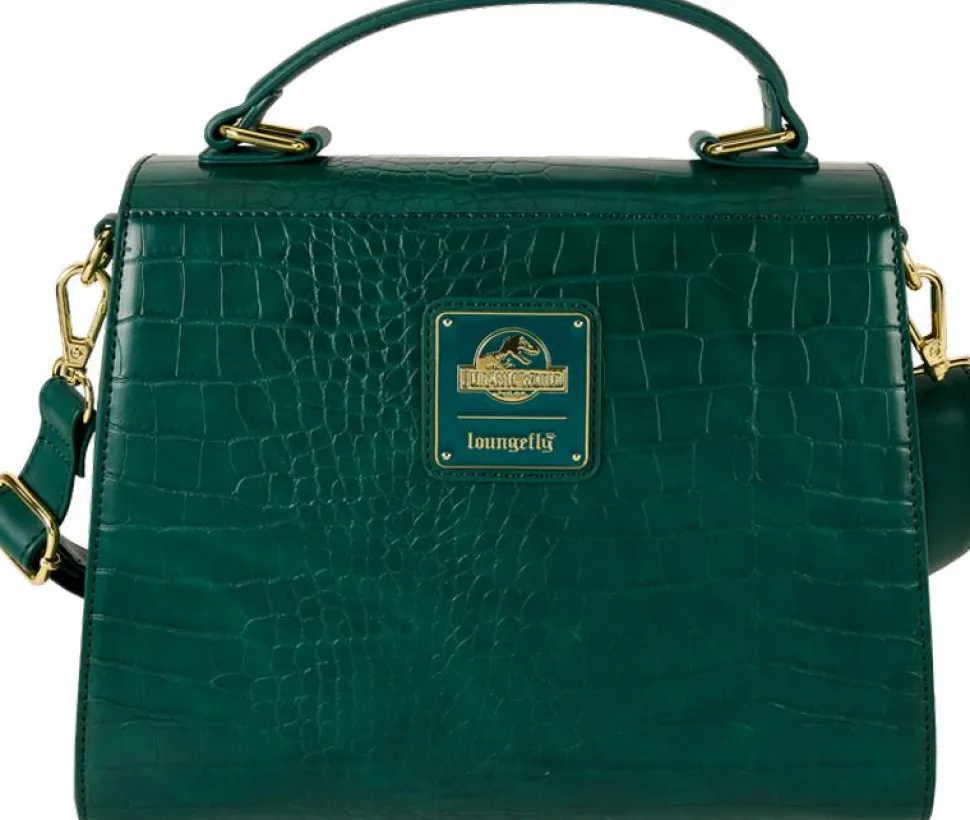 Jurassic World - Jungle Velociraptor Glow in the Dark 8" Faux Leather Crossbody Bag