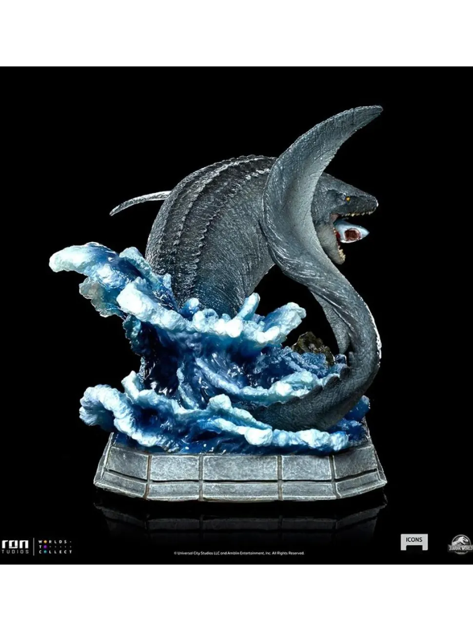 Jurassic World - Mosasaurus Icons 6” Statue
