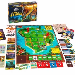 Jurassic World - The Legacy of Isla Nublar Board Game