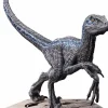 Jurassic World - Velociraptor Blue Icons 4” Statue