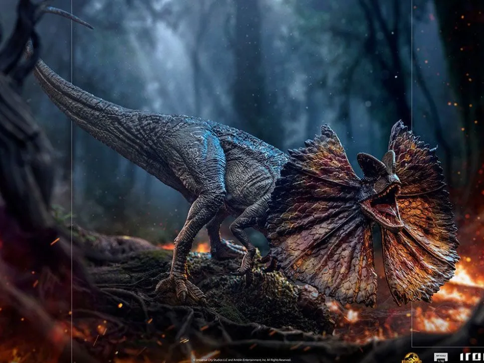 Jurassic World: Dominion - Dilophosaurus 1/10th Scale Statue