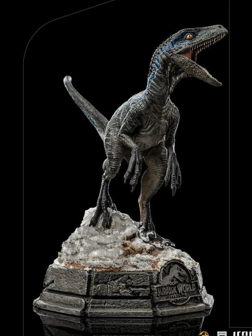 Jurassic World: Dominion - Blue Velociraptor 1/10th Scale Statue