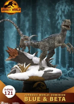 Jurassic World: Dominion - Blue & Beta D-Stage 5" Diorama Statue