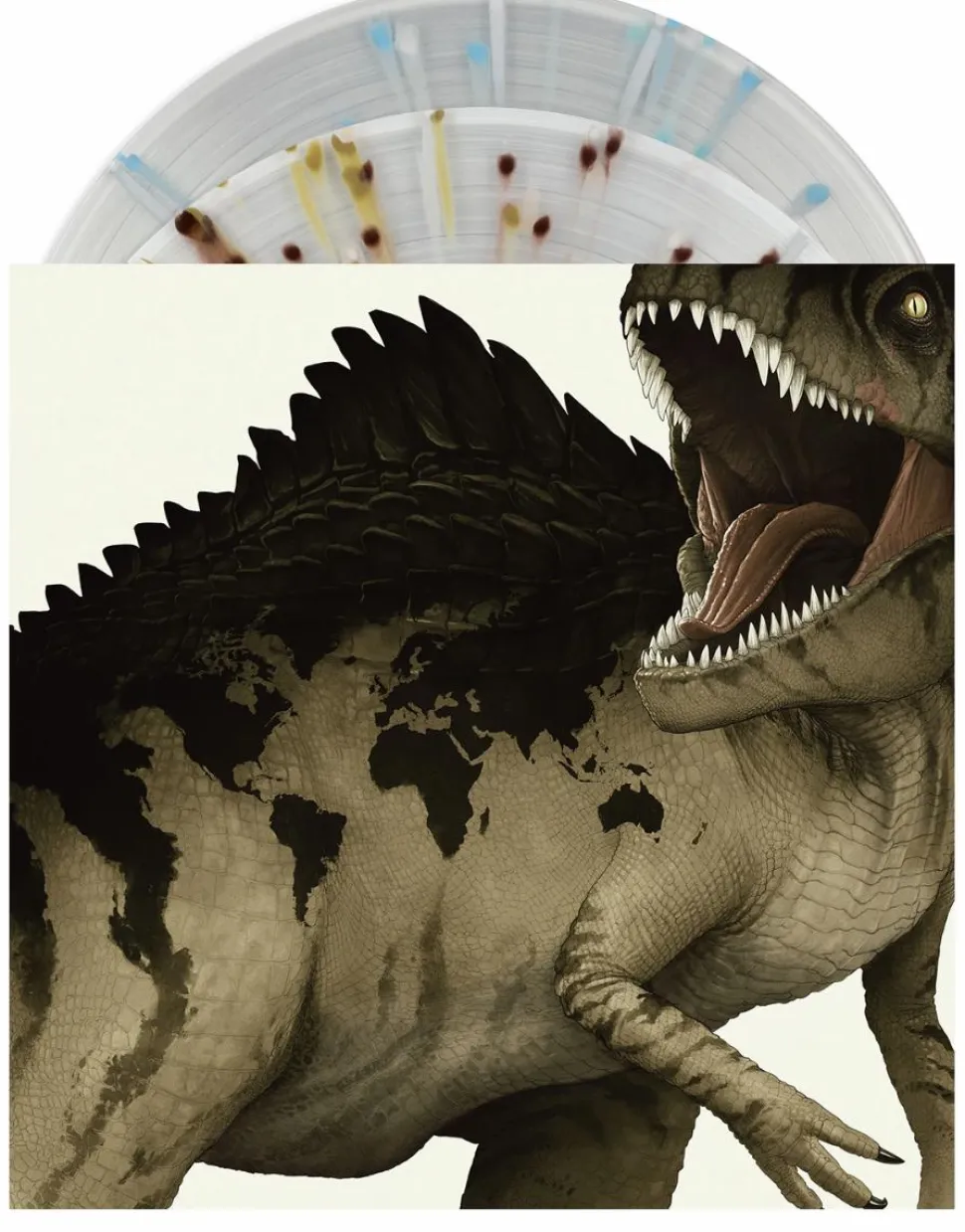 Jurassic World Dominion - Original Motion Picture Soundtrack by Michael Giacchino 2xLP Vinyl Record (Mondo Webstore Exclusive Coloured Vinyl)