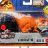 Jurassic World Dominion - Red Atrociraptor Uncaged Click Tracker 6” Electronic Toy