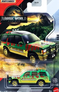 Jurassic World: Rebirth (2025) - Ford Explorer (#5) Matchbox 1/64th Scale Die-Cast Vehicle Replica