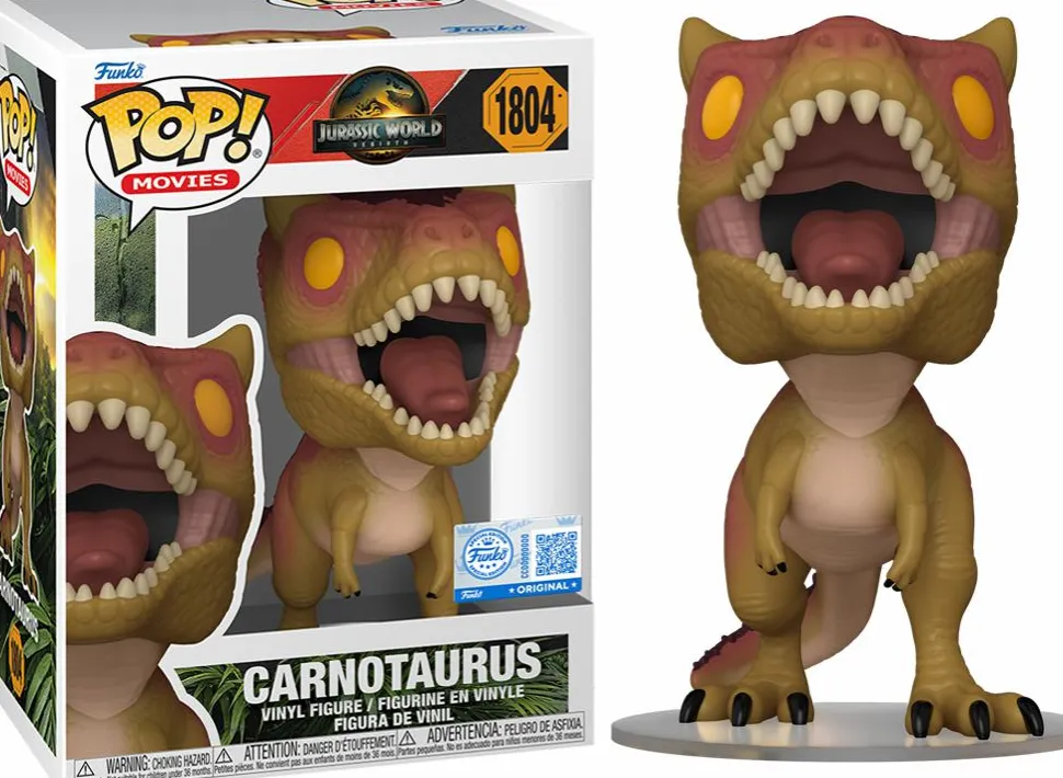 Jurassic World: Rebirth (2025) - Carnotaurus Pop! Vinyl Figure