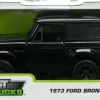 Just Trucks - Black 1973 Ford Bronco 1/32 Scale Die-Cast Vehicle Replica