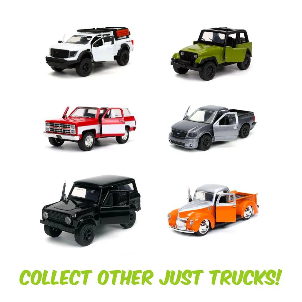 Just Trucks - Grey 1999 Ford F-150 SVT Lightning 1/32 Scale Die-Cast Vehicle Replica