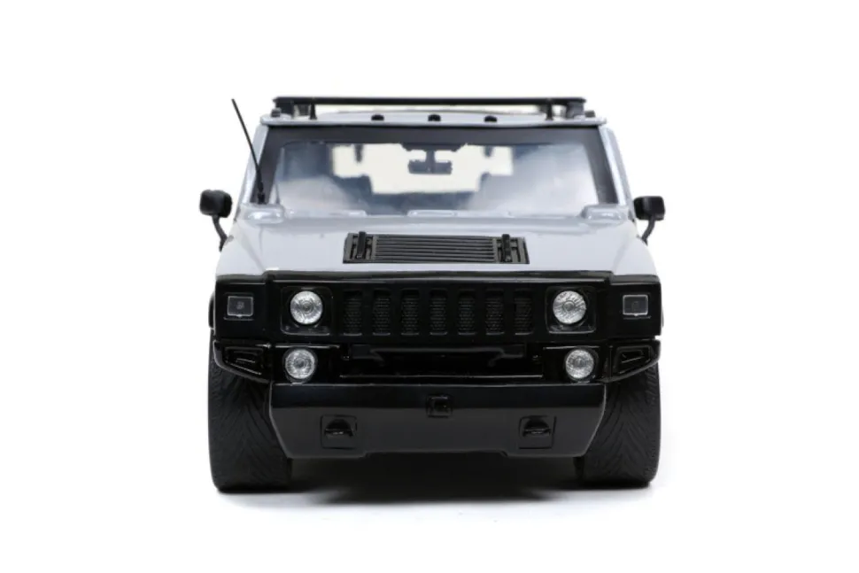 Just Trucks - Hummer H2 with Tyre Rack 1/24th Scale Die-Cast Vehicle Replica