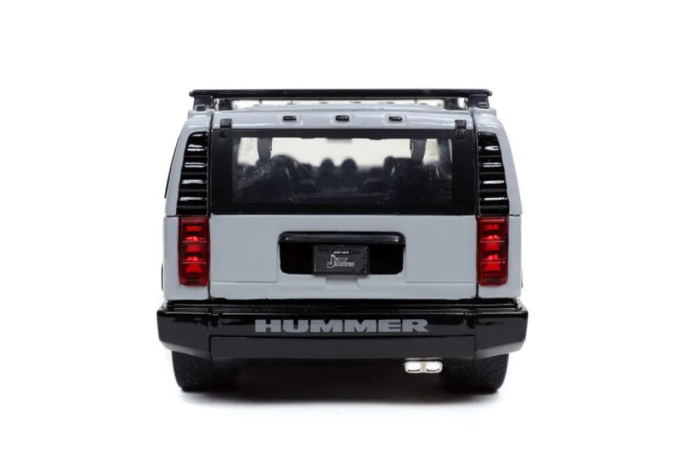 Just Trucks - Hummer H2 with Tyre Rack 1/24th Scale Die-Cast Vehicle Replica