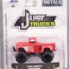 Just Trucks - Red 1955 Chevy Stepside 1/64th Scale Die-Cast Vehicle Replica (Wave 20)