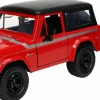 Just Trucks - Red 1973 Ford Bronco with Tyre Rack 1/24th Scale Die-Cast Vehicle Replica