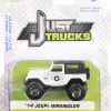 Just Trucks - White 2014 Jeep Wrangler 1/64th Scale Die-Cast Vehicle Replica (Wave 21)