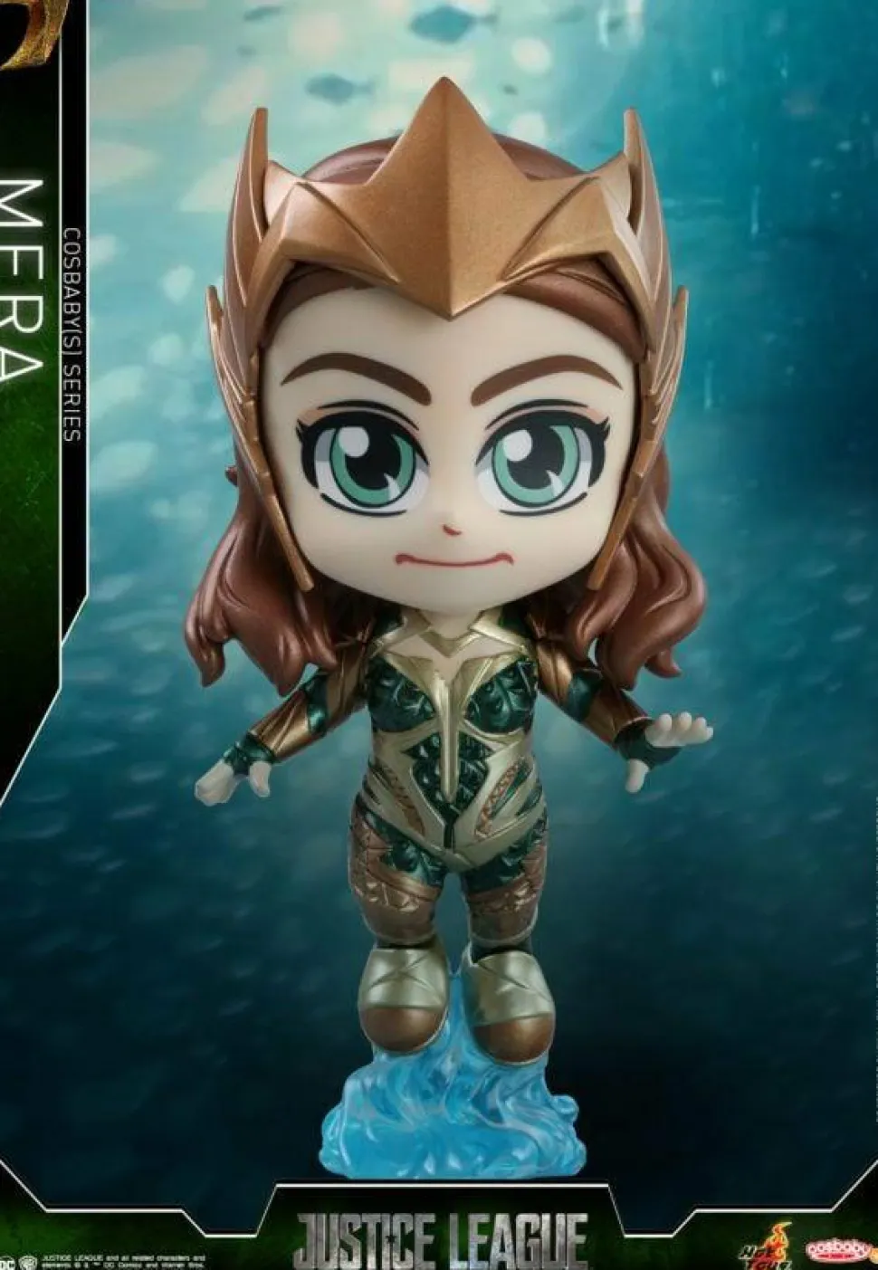 Justice League (2017) - Mera Cosbaby 3.75” Hot Toys Bobble Head Figure
