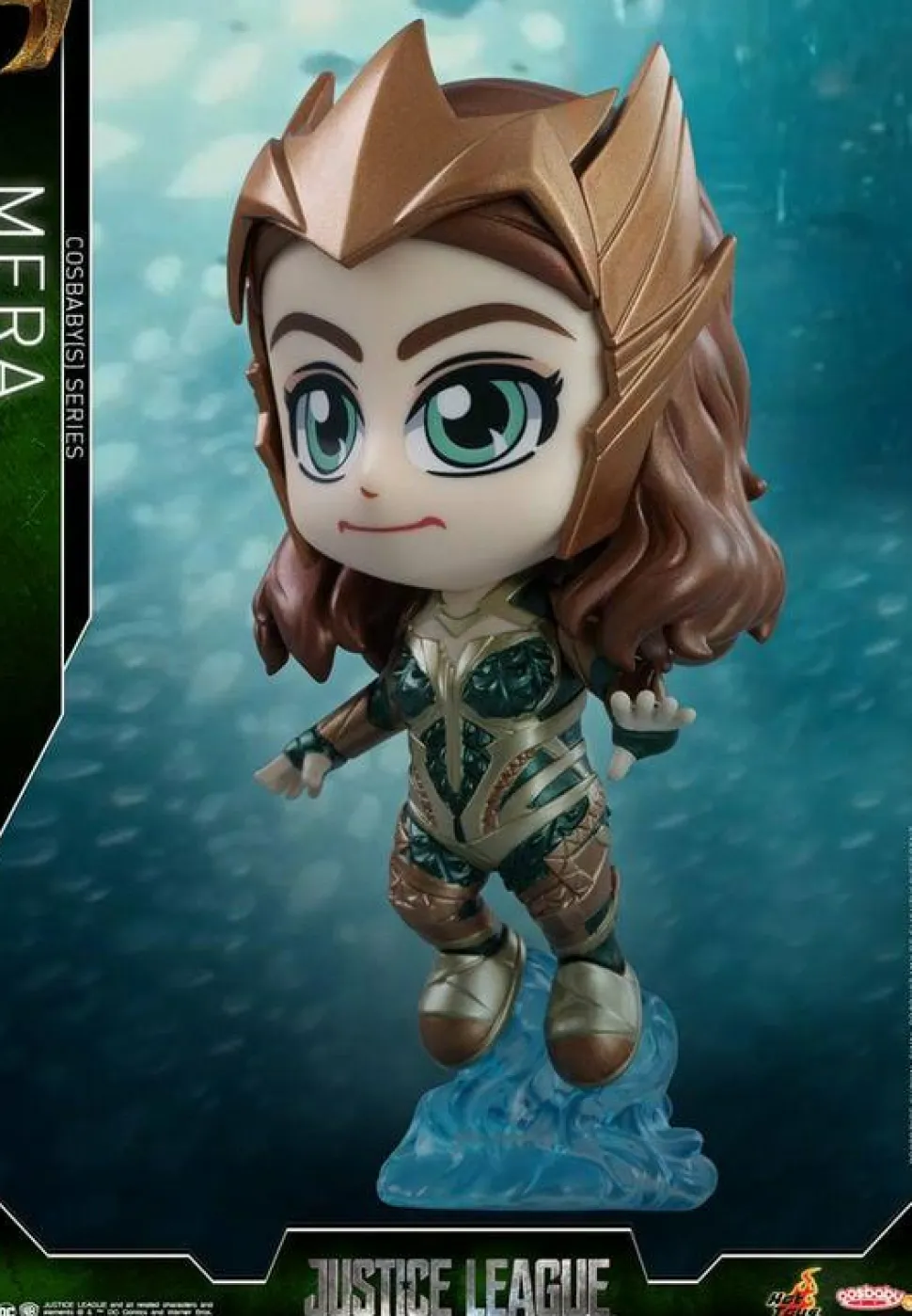 Justice League (2017) - Mera Cosbaby 3.75” Hot Toys Bobble Head Figure