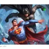 Justice League - Batman vs Superman Premium Art Print by Alex Pascenko & Ian MacDonald