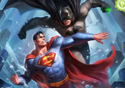 Justice League - Batman vs Superman Premium Art Print by Alex Pascenko & Ian MacDonald
