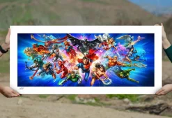 Justice League - Justice League: The World's Greatest Super Heroes Fine Art Print by Ian MacDonald