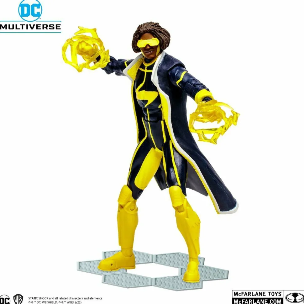 Justice League - Static Shock (New 52) DC Multiverse 7” Scale Action Figure