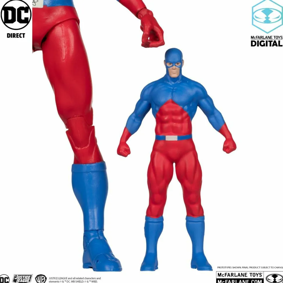 Justice League - The Atom (Silver Age) DC Multiverse Mcfarlane Toys Digital 7" Scale Action Figure