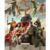 Justice League - The Justice League: Classic Variant Fine Art Print by Paolo Rivera