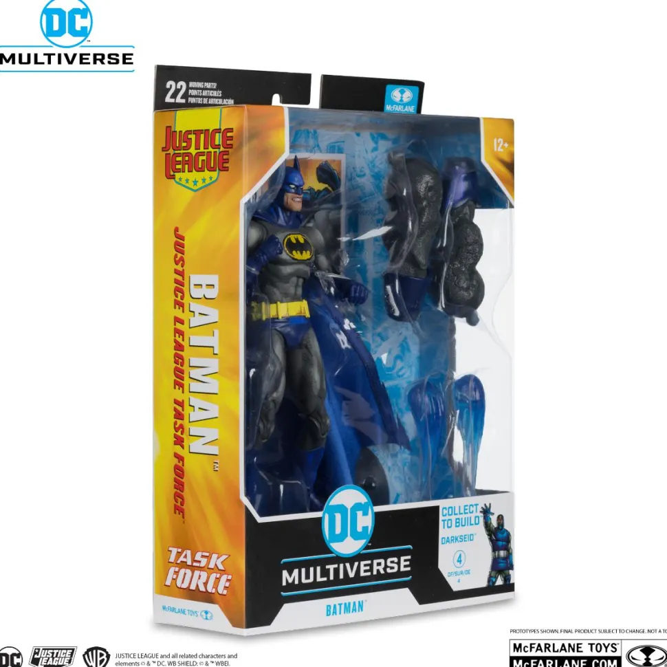 Justice League Task Force (1995) - Batman DC Multiverse 7" Scale Action Figure (Darkseid Build-A-Figure)
