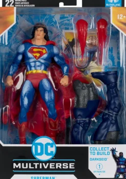 Justice League Task Force (1995) - Superman DC Multiverse 7" Scale Action Figure (Darkseid Build-A-Figure)