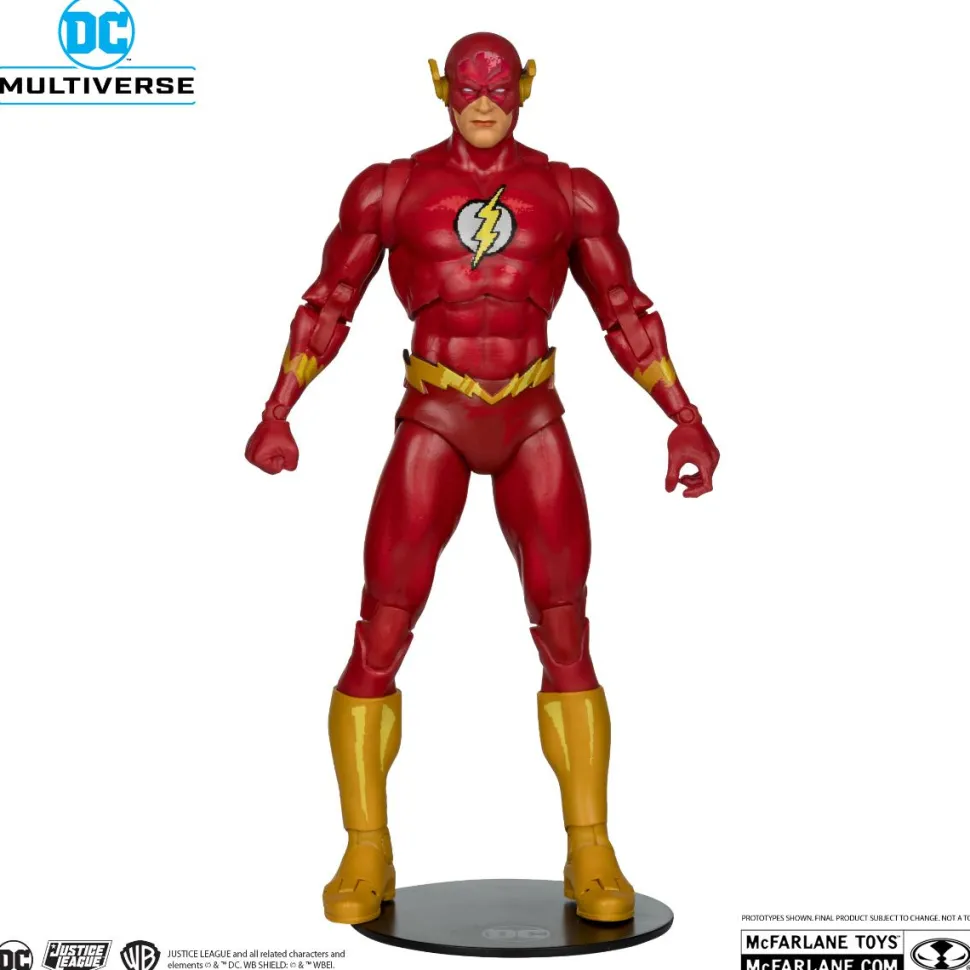 Justice League Task Force (1995) - The Flash DC Multiverse 7" Scale Action Figure (Darkseid Build-A-Figure)