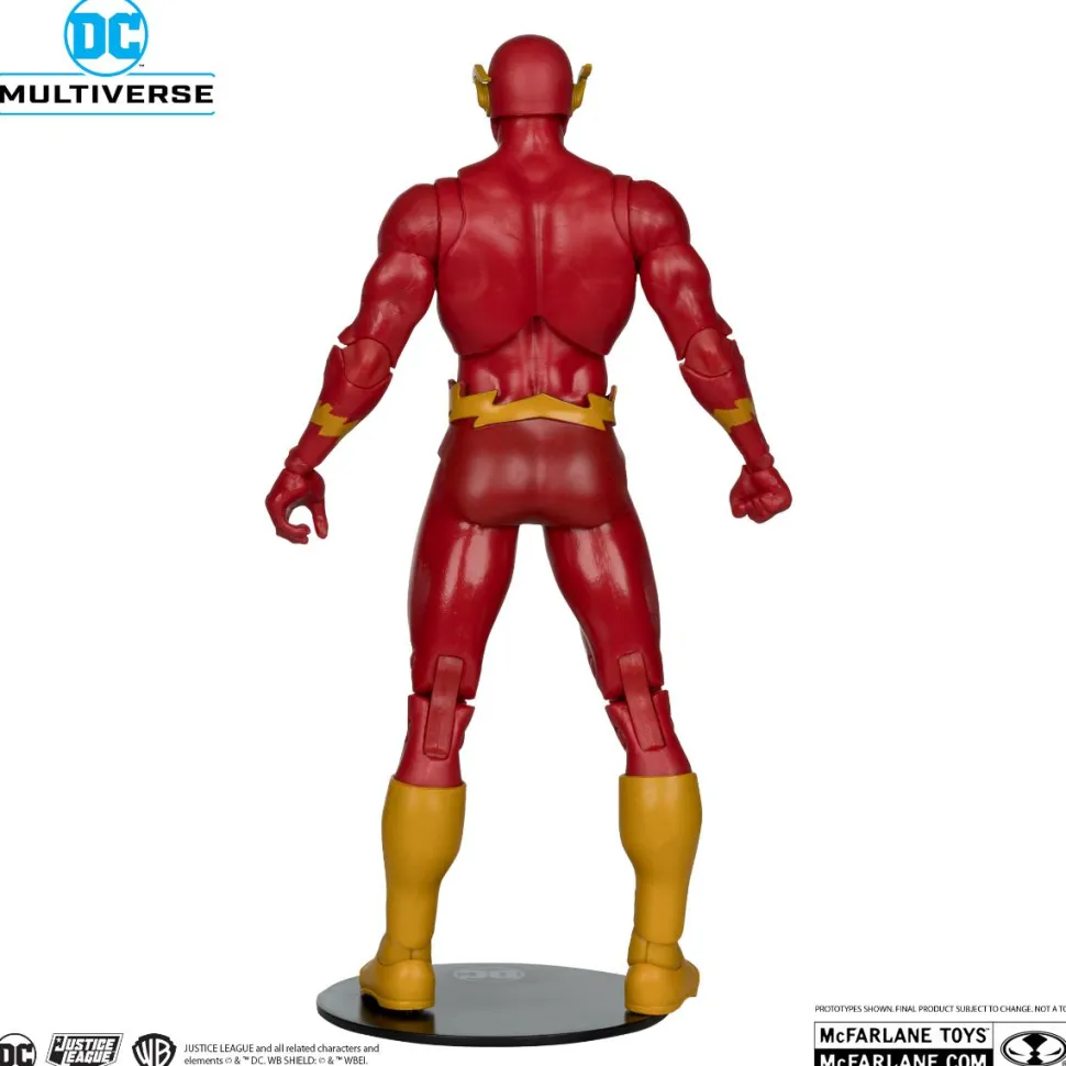 Justice League Task Force (1995) - The Flash DC Multiverse 7" Scale Action Figure (Darkseid Build-A-Figure)