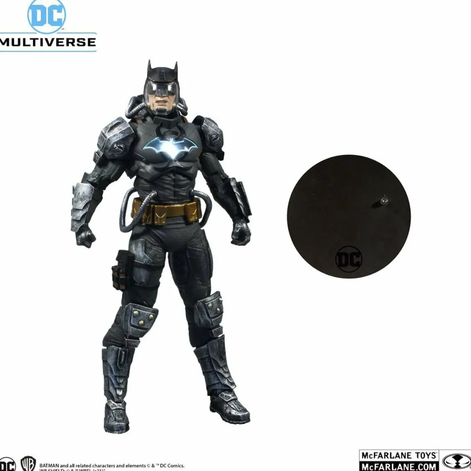 Justice League: The Amazo Virus - Batman Hazmat Suit Gold Label DC Multiverse 7” Scale Action Figure (Int Sales Only)