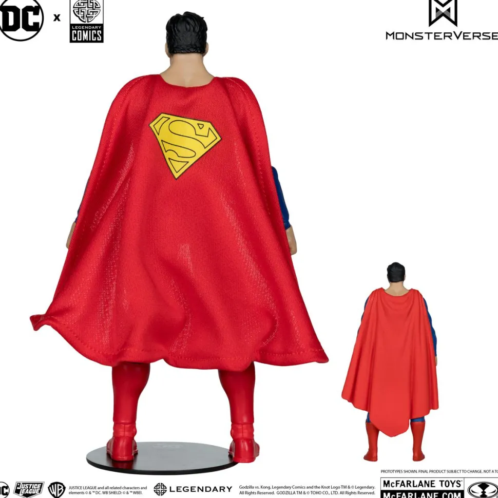 Justice League vs. Godzilla vs. Kong - Superman vs. Godzilla DC Multiverse 7" Scale Action Figure 2-Pack