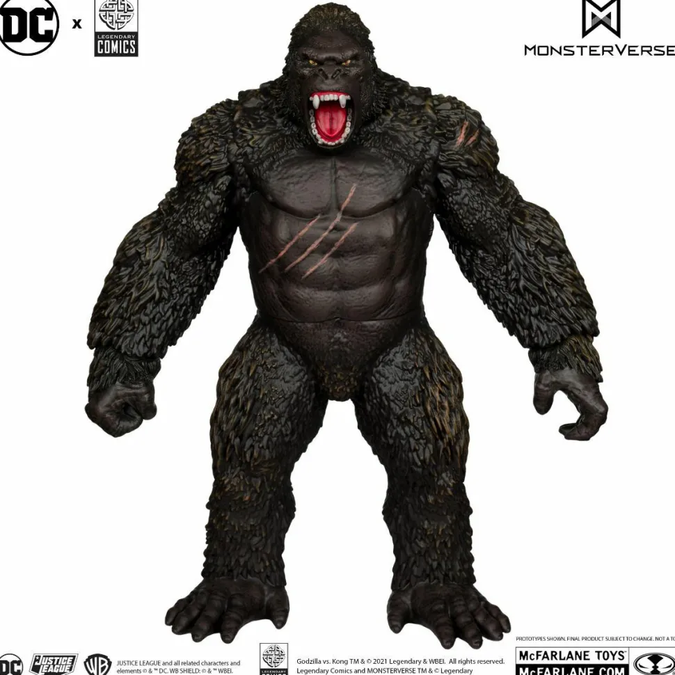 Justice League vs. Godzilla vs. Kong - Batman vs. Kong DC Multiverse 7" Scale Action Figure 2-Pack