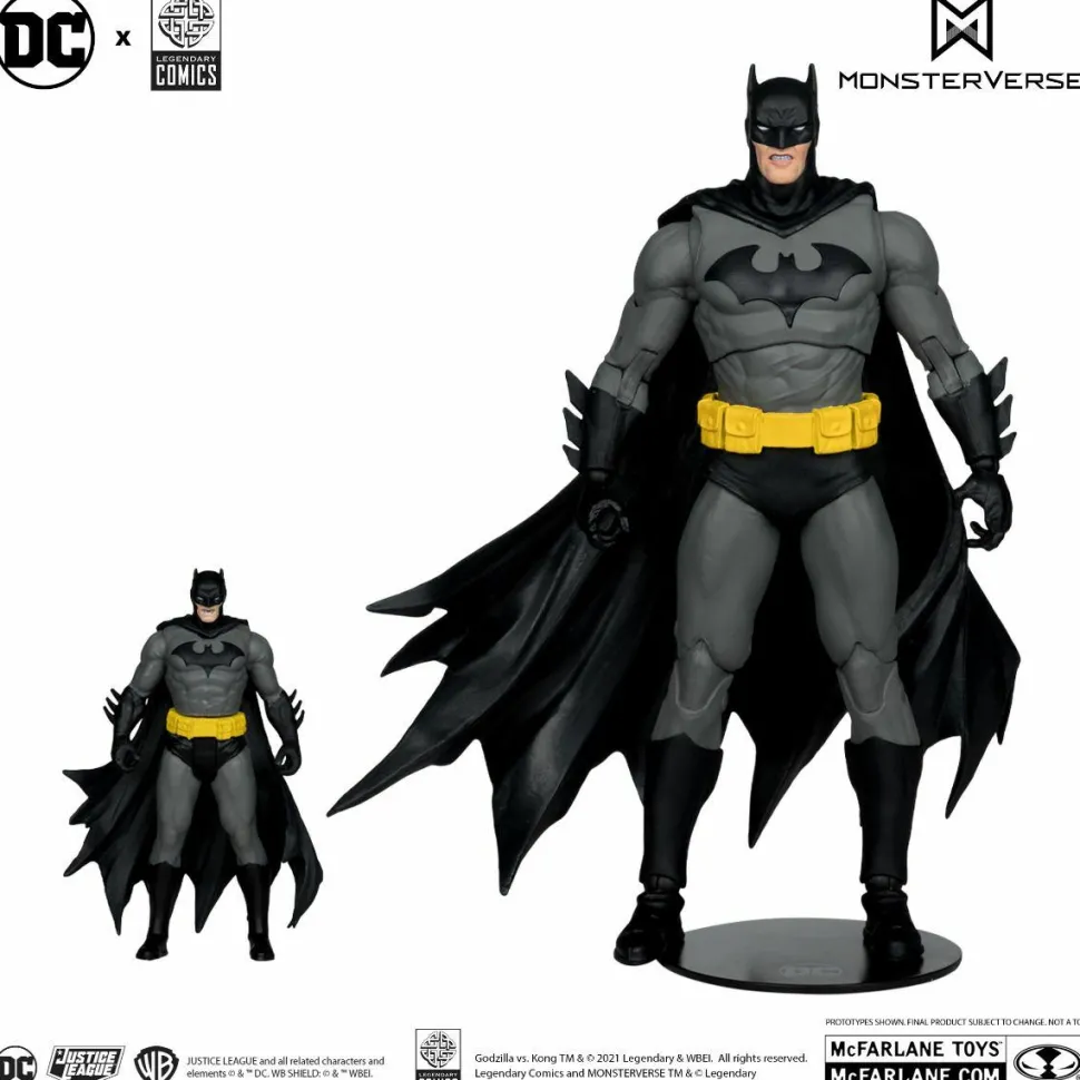 Justice League vs. Godzilla vs. Kong - Batman vs. Kong DC Multiverse 7" Scale Action Figure 2-Pack