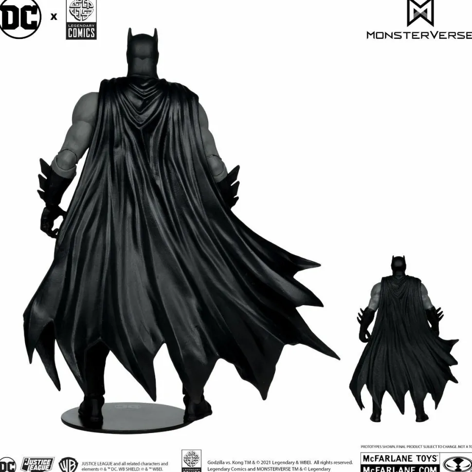 Justice League vs. Godzilla vs. Kong - Batman vs. Kong DC Multiverse 7" Scale Action Figure 2-Pack