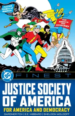 Justice Society of America - For America and Democracy DC Finest 1940-1942 Trade Paperback Book
