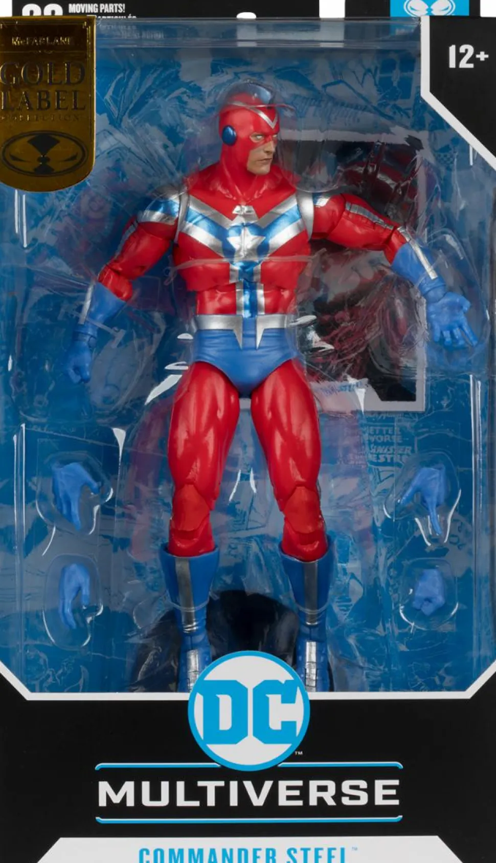 Justice Society of America - Commander Steel DC Multiverse Gold Label 7" Scale Action Figure