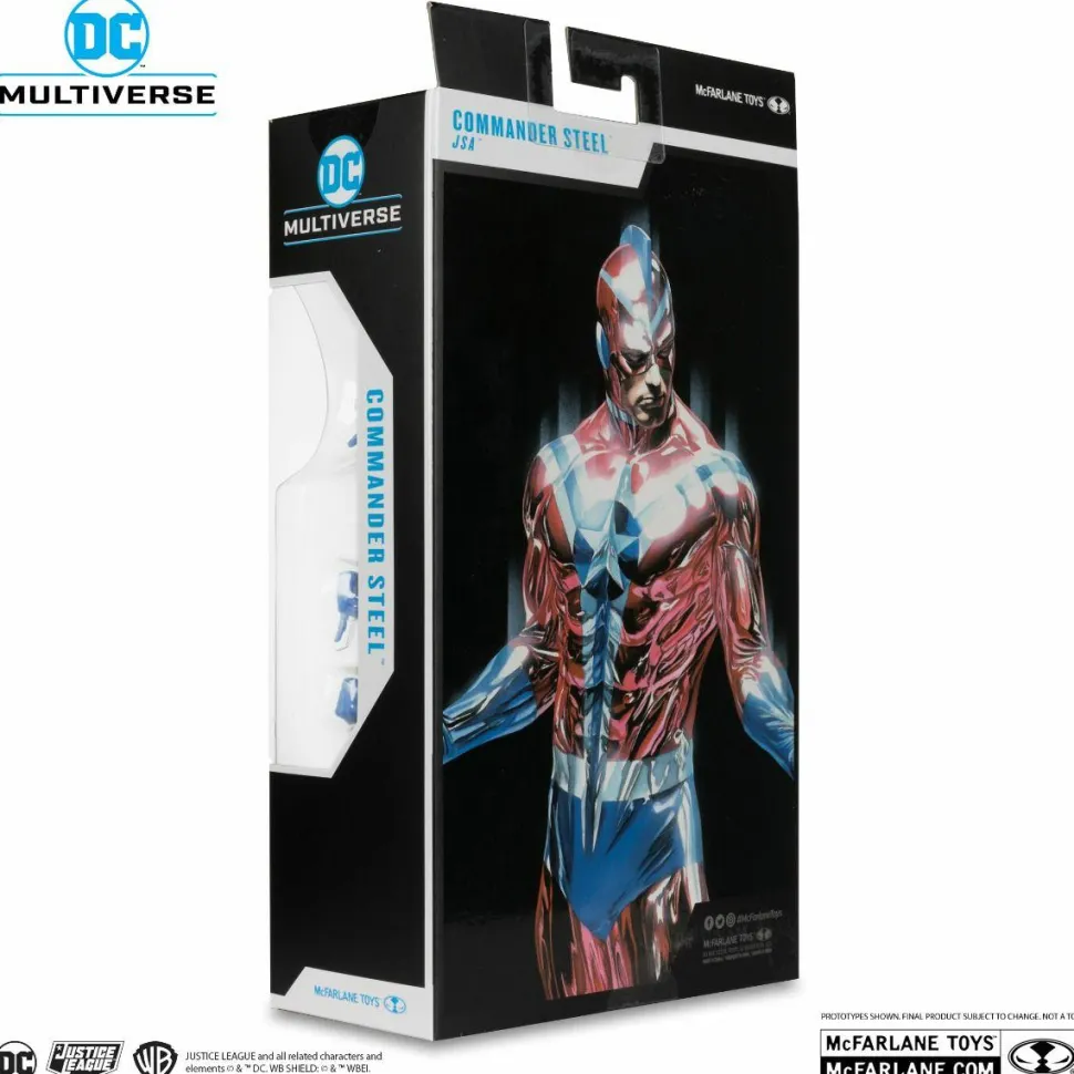 Justice Society of America - Commander Steel DC Multiverse Gold Label 7" Scale Action Figure