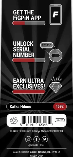 Kaiju No. 8 - Kafka Hibino FiGPiN Enamel Pin