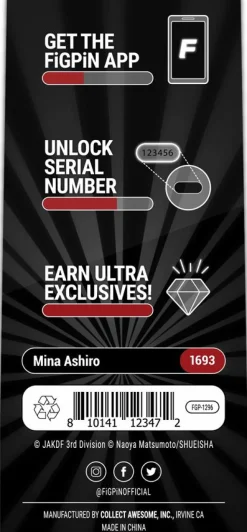Kaiju No. 8 - Mina Ashiro FiGPiN Enamel Pin