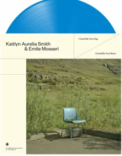 Kaitlyn Aurelia Smith & Emile Mosseri - I Could Be Your Dog / I Could Be Your Moon LP Vinyl Record (Transparent Blue Coloured Vinyl)